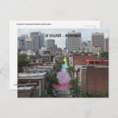 Homosexuell, Stolz, Fierté, Dorfschwul, montréal Postkarte (Vorne/Hinten)