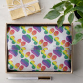 Homosexuell-Stolz-Tatze-Druck Seidenpapier (Geschenk)