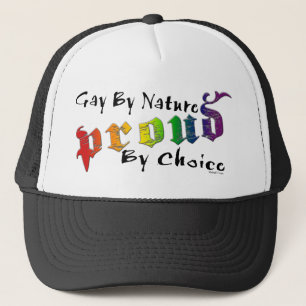 Homosexuell-von Natur aus Hut Truckerkappe