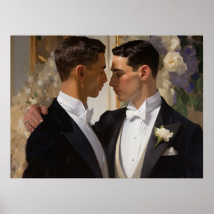 Homosexuelle am Hochzeitstag Poster