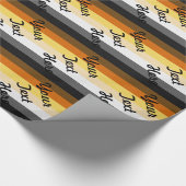 Homosexuelle Bärn-Stolz-Flagge Geschenkpapier (Ecke)