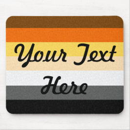 Homosexuelle Bärn-Stolz-Flagge Mousepad