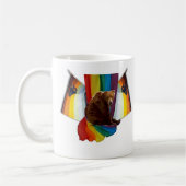 Homosexuelle Bärn-Stolz-Tasse Kaffeetasse (Links)