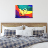 Homosexuelle Ehe auf Leinwand (Insitu (Schlafzimmer))