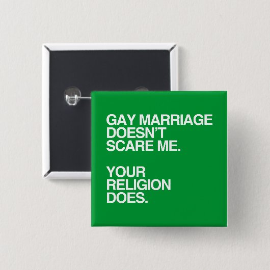 HOMOSEXUELLE EHE ERSCHRICKT MICH NICHT - .PNG BUTTON (Vorne & Hinten)