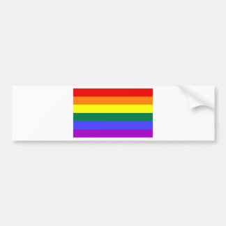 Homosexuelle Flagge Autoaufkleber