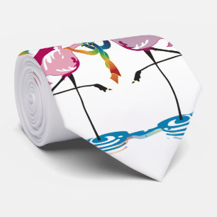 Homosexuelle Flamingo-Krawatte Krawatte