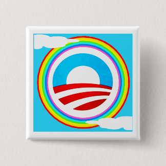 HOMOSEXUELLE FRAUEN FÜR BARACK OBAMA BUTTON