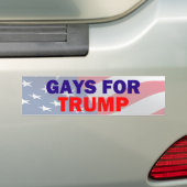 Homosexuelle für Trumpf-Autoaufkleber Autoaufkleber (Auf Auto)