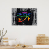 HOMOSEXUELLE GOTH STOLZ-FLAGGE POSTER (Küche)