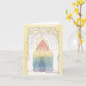 Homosexuelle Heirat oder Gewerkschaft Notecard Karte (Gelbe Blume)