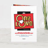 Homosexuelle Karten - Schönheit und Geist (Rückseite)