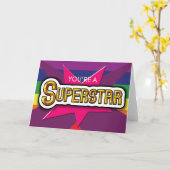 Homosexuelle Karten - Superstar (Gelbe Blume)