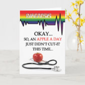 Homosexuelle Karten - tägliches Apple (Gelbe Blume)