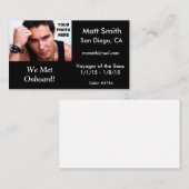 Homosexuelle Kreuzfahrt-Karte Visitenkarte (Vorne/Hinten)