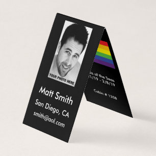 Homosexuelle Kreuzfahrt-Karte Visitenkarten