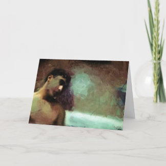 Homosexuelle Kunst Feiertagskarte