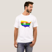 Homosexuelle Liebe-Gewinne! T-Shirt (Vorne ganz)