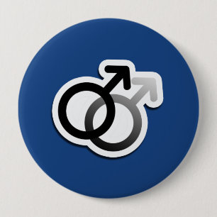 HOMOSEXUELLE LIEBE-SYMBOLE - .PNG BUTTON