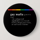 HOMOSEXUELLE MAFIA BUTTON (Vorderseite)