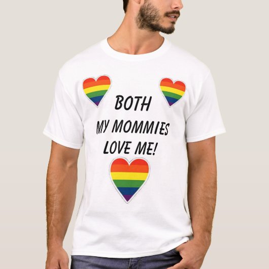 Homosexuelle Mamas T-Shirt (Vorderseite)