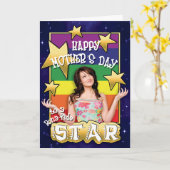 Homosexuelle Mutter-Tageskarten - ehrlicher Stern Karte (Gelbe Blume)