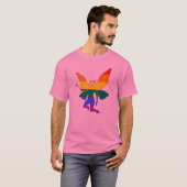 Homosexuelle Regenbogen-Fee T-Shirt (Vorne ganz)