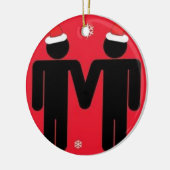 Homosexuelle Sankt Keramikornament (Links)