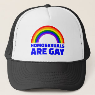 Homosexuelle sind homosexuell truckerkappe