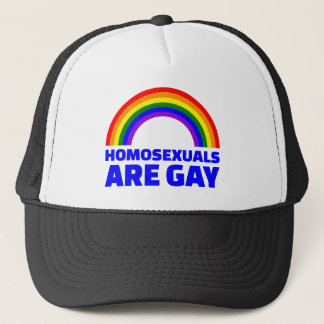 Homosexuelle sind homosexuell truckerkappe
