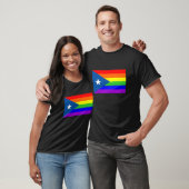homosexuelle stolze Regenbogenflagge Puerto- T-Shirt (Unisex)