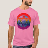 HOMOSEXUELLE T-Shirts - Davidsstern 02 (Vorderseite)