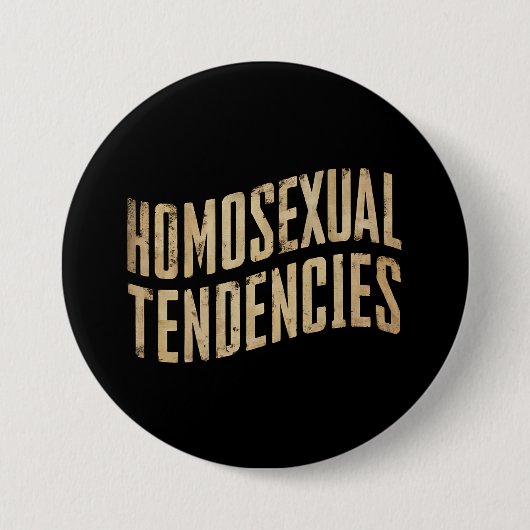 Homosexuelle Tendenzen Gay Lesbian Pride LGBTQ Button (Vorderseite)