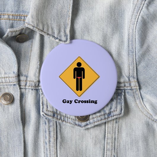 HOMOSEXUELLE ÜBERFAHRT BUTTON (Beispiel)