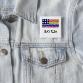 HOMOSEXUELLE USA BUTTON (Beispiel)