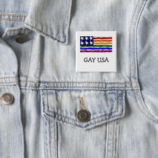 HOMOSEXUELLE USA BUTTON (Beispiel)