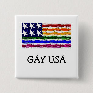 HOMOSEXUELLE USA BUTTON