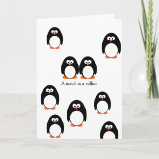 Homosexuelle Verlobungs-Karte Karte