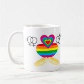 Homosexuellenehe Kaffeetasse (Links)