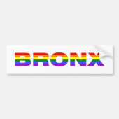 Homosexueller Bronx Autoaufkleber (Vorne)