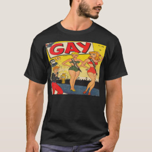 Homosexueller Comic-Buch-T - Shirt der Comic-#26