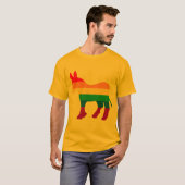 HOMOSEXUELLER DEMOKRAT T-Shirt (Vorne ganz)
