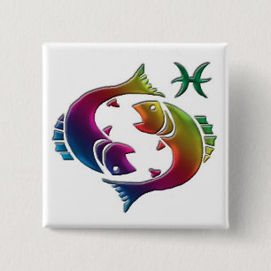 Homosexueller Fisch-Knopf Button