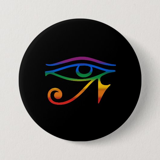 Homosexueller Goth Stolz Button (Vorderseite)