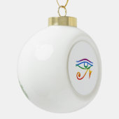 Homosexueller Goth Stolz Keramik Kugel-Ornament (Links)