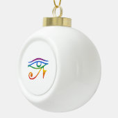 Homosexueller Goth Stolz Keramik Kugel-Ornament (Rechts)