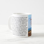 Homosexueller Hauptleuchtturm, Martha's Vineyard Kaffeetasse (Vorderseite Links)