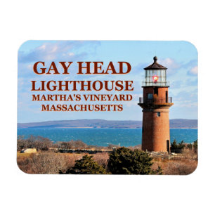 Homosexueller Hauptleuchtturm, Martha's Vineyard Magnet