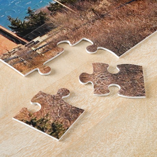 Homosexueller Hauptleuchtturm, Martha's Vineyard Puzzle (Seite)