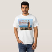Homosexueller Hauptleuchtturm, Martha's Vineyard T-Shirt (Vorne ganz)